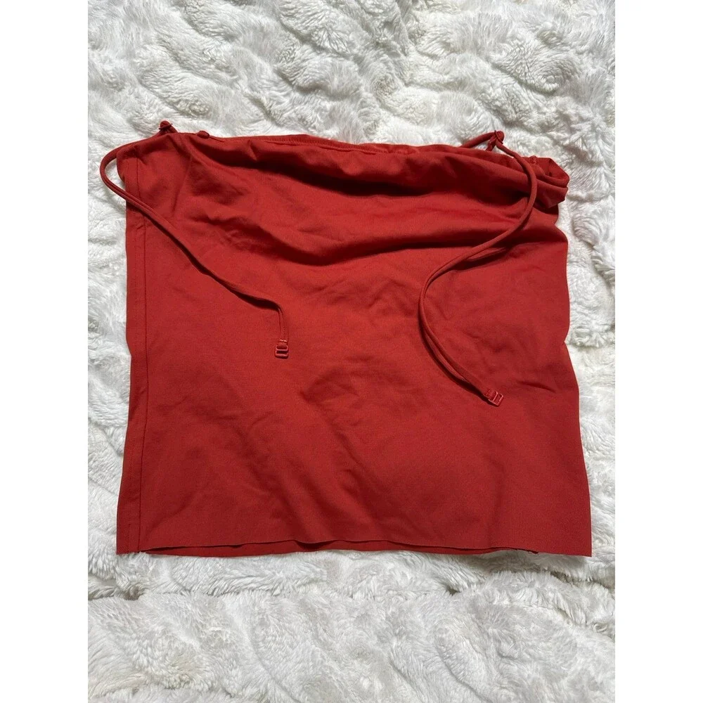 Skims iconic swim convertible bandeau bikini top Terra